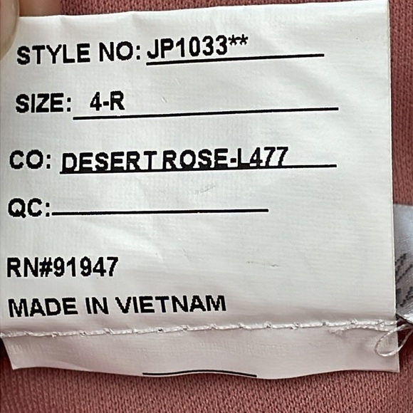 NWT Jenny Packham Ruffled Cold Shoulder Maxi Dress Flounce Overlay Desert Rose 4 - Picture 10 of 11